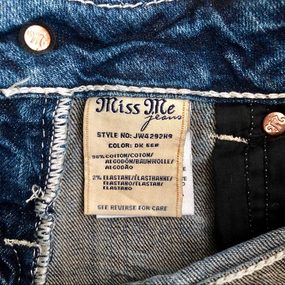 *Sold* Cowhide Miss Me Shorts 26 - Picture 5 of 8